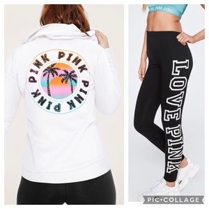 NWT. BLING PERFECT FULL ZIP HOODIE AND LEGGINGS